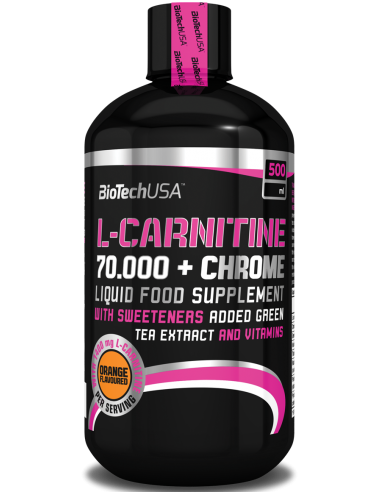 L-Carnitine Liquid 70 000mg + Chrome