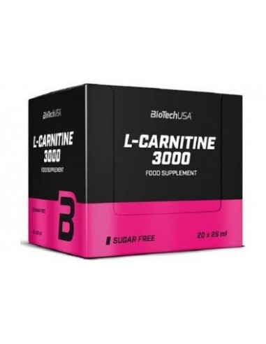L-Carnitine Amp 3000mg 20x25ml